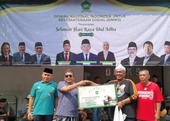 Rayakan Idul Adha 1446 H, DNIKS Distribusikan Daging Kurban untuk Sejumlah Organisasi Sosial
