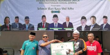 Rayakan Idul Adha 1446 H, DNIKS Distribusikan Daging Kurban untuk Sejumlah Organisasi Sosial