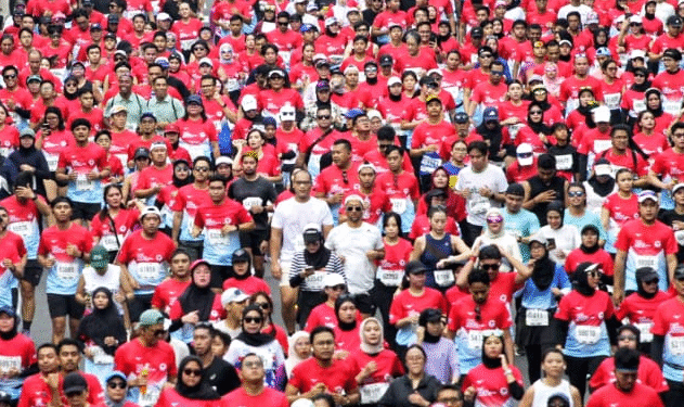 BTN Jakim 2025 Sukses Digelar, Lautan Manusia Penuhi Jalan Sudirman Thamrin