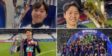 Lee Kang-in Cetak Sejarah! Jadi Raja Asia Pertama yang Sukses Bawa PSG Raih Quadruple dan Liga Champions