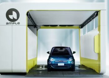 Ample dan Stellantis Luncurkan Stasiun Tukar Baterai EV di Madrid: Langkah Strategis Menuju Mobilitas Kota Berkelanjutan