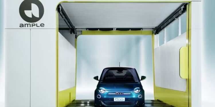 Ample dan Stellantis Luncurkan Stasiun Tukar Baterai EV di Madrid: Langkah Strategis Menuju Mobilitas Kota Berkelanjutan