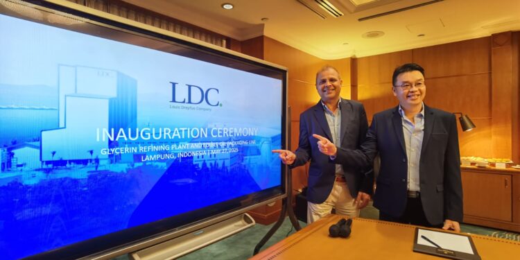 Louis Dreyfus Company Resmikan Fasilitas Baru di Lampung: Fokus pada Gliserin Murni dan Minyak Nabati Kemasan