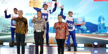 Edukasi Berkendara Jadi Prioritas, Para Jagoan Safety Riding Honda Diuji Keahliannya