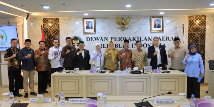 BAP DPD RI Upayakan Penyelesaian Permasalahan Tenaga Kesehatan Di Indonesia dan Pesangon Eks Karyawan PT Timah