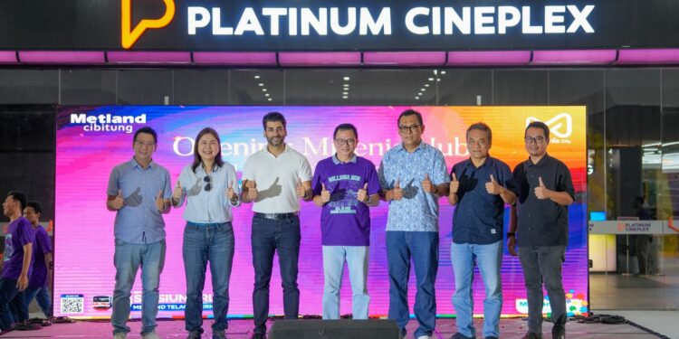 Bioskop Platinum Cineplex, Metland Cibitung Resmi Beroperasi – Siap Jadi Tempat Healing Baru