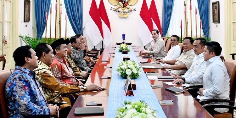 Terima PKS, Presiden Prabowo dan PKS Bahas Isu Strategis Pembangunan Bangsa