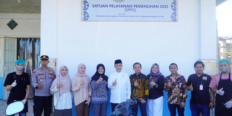 Sukses Akselerasi Layanan, Tamsil Linrung Dorong Makan Bergizi Gratis Digaspol