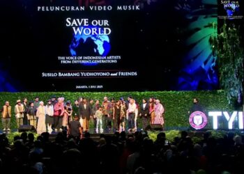 The Yudhoyono Institute Luncurkan Video Musik “Save Our World” Kolaboratif SBY dan 35 Musisi