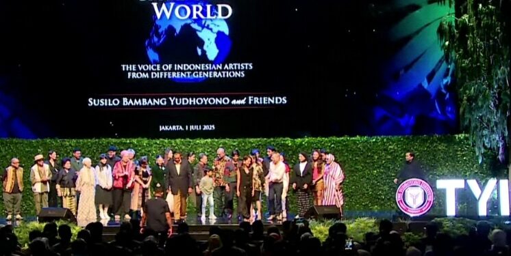 The Yudhoyono Institute Luncurkan Video Musik “Save Our World” Kolaboratif SBY dan 35 Musisi