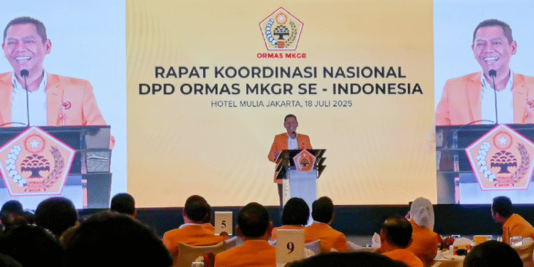 DPP MKGR Gelar Rakornas Jelang Mubes 2025, Adies Kadir Siap Maju Lagi dan Rangkul Kubu Seberang