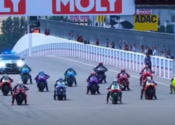 MotoGP Jerman 2025: Marc Márquez Masih Raja Sachsenring, Hanya 10 Pembalap yang Lolos Sensor Tikungan 1