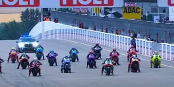 MotoGP Jerman 2025: Marc Márquez Masih Raja Sachsenring, Hanya 10 Pembalap yang Lolos Sensor Tikungan 1