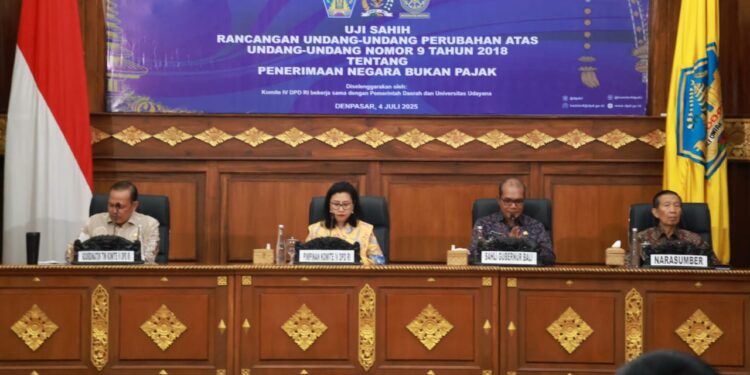 Komite IV DPD RI Dorong Keadilan Fiskal Daerah melalui Uji Sahih RUU PNBP di Bali