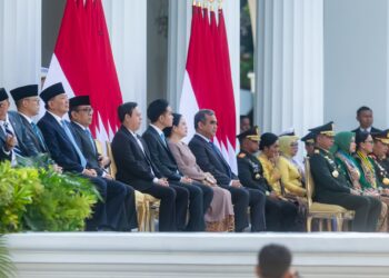 Hadiri Pelantikan Perwira TNI/Polri 2025 di Istana, Puan: Jangan Pernah Khianati Rakyat dan Negara