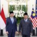 Prabowo Apresiasi PM Anwar Ibrahim Selesaikan Konflik Thailand dan Kamboja