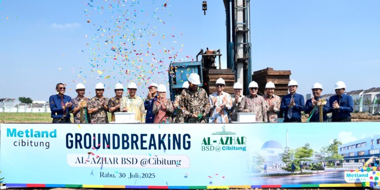 Yayasan Muslim BSD dan Metland Resmikan Pembangunan Sekolah Al-Azhar BSD@Cibitung, Siap Hadirkan Pendidikan Islam Modern Tahun 2026