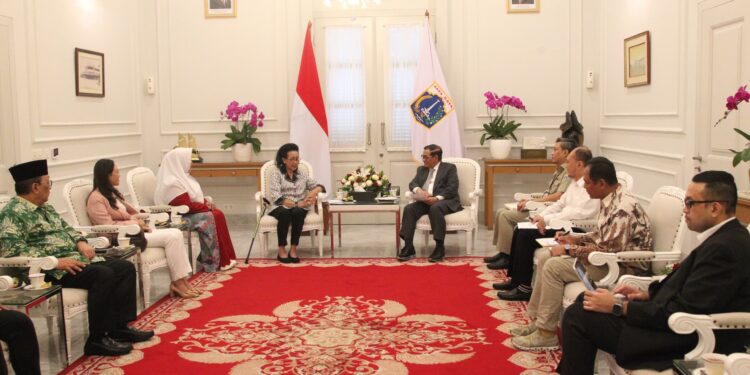 Perkuat Kolaborasi, GKR Hemas dan Senator Jakarta Audiensi Ke Kantor Gubernur Jakarta Pramono Anung