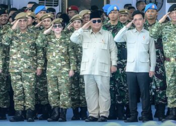 Puan Hadiri Apel Gelar Pasukan dan Kehormatan Militer, Harap TNI Makin Solid