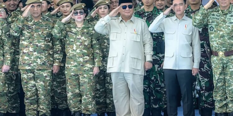 Puan Hadiri Apel Gelar Pasukan dan Kehormatan Militer, Harap TNI Makin Solid