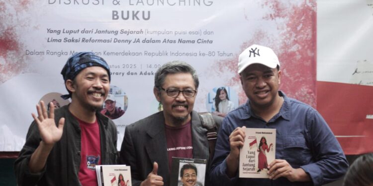 Luncurkan Dua Buku, Irsyad Mohammad: Puisi Esai Bisa Menjadi Peringatan Dini bagi Bangsa