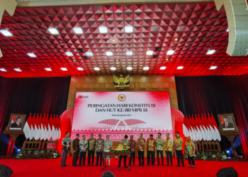 Ketua MPR Ahmad Muzani Sampaikan Pesan Penting dalam Peringatan Hari Konstitusi 2025 dan HUT ke-80 MPR RI