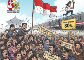 Belum 3 Jam! Tiket Upacara 17-an Bareng Prabowo-Gibran Ludes! Rakyat Kayak Beli Tiket Konser BTS