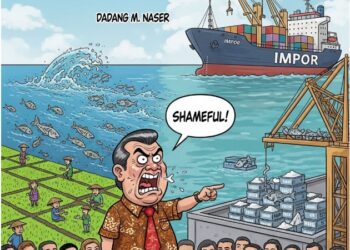 Ikan dari Cina, Garam dari Inggris, Beras dari Thailand, Ini Negara Apa Warung Sembako?