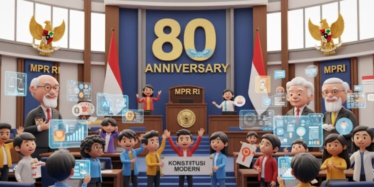 80 Tahun MPR RI: Konstitusi Modern untuk Menjawab Tantangan Zaman