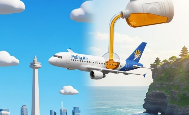 Pelita Air Catat Sejarah: Terbang Perdana Jakarta–Bali dengan Bahan Bakar Jelantah