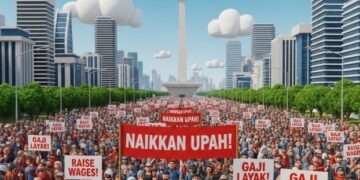 Besok Jakarta Dikepung Demo Buruh, Ribuan Massa Tuntut Kenaikan Upah