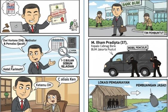 Kasus Penculikan dan Pembunuhan Kepala Cabang Bank BUMN: 15 Orang Ditangkap, Terungkap 4 Klaster Pelaku