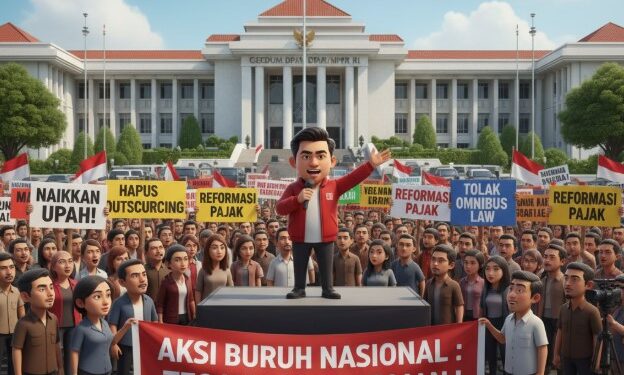 Info Terkini: Istana Batal, DPR Jadi Pusat Gelombang Aksi 10 Ribu Buruh