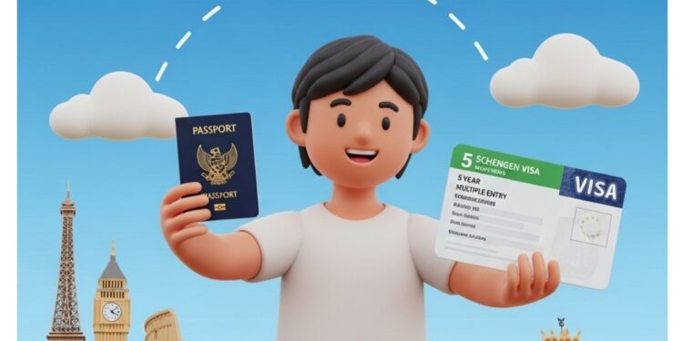 Visa Schengen Cascade: Warga Indonesia Kini Bisa Liburan Eropa Tanpa Ribet