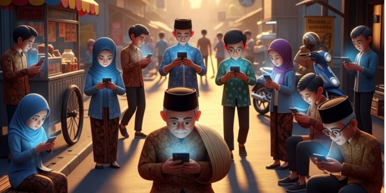 Orang Indonesia Paling Lama Main HP, Rata-rata 6 Jam Sehari