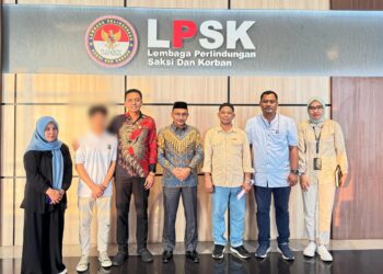Haji Uma Antar Santri asal Aceh ke LPSK, Korban Tindak Penganiayaan di Pesantren Kabupaten Bogor