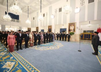 Prabowo Lantik Sejumlah Dubes hingga Kepala Badan Otorita untuk Kelola Pantura