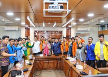 MPR RI Sambut Audiensi dengan BEM Sumsel, Tandatangani Dokumen Tuntutan