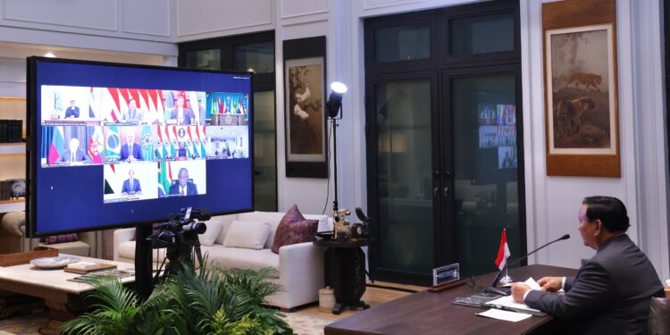 Prabowo Sebut Indonesia Komitmen Perkuat Kerja Sama dengan BRICS