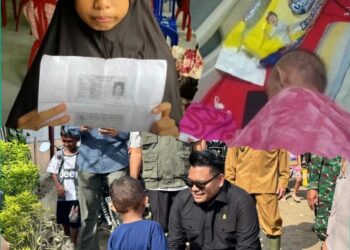 Wakil Ketua MPR RI Akbar Supratman Bantu Anak Yatim Piatu dan Penderita Gizi Buruk di Tolitoli