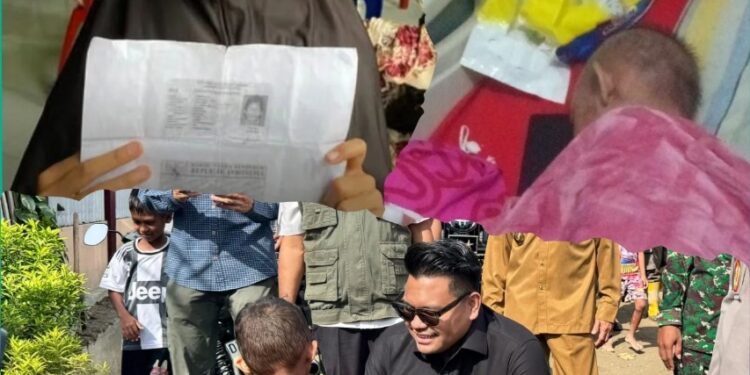 Wakil Ketua MPR RI Akbar Supratman Bantu Anak Yatim Piatu dan Penderita Gizi Buruk di Tolitoli