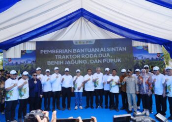 Didampingi Menteri Pertanian, Tamsil Linrung Launching Program Senator Peduli Ketahanan Pangan di Sulsel