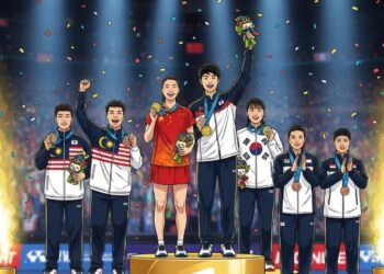 Shi Yuqi & Yamaguchi Raih Tahta, Indonesia Bawa Pulang Perunggu di BWF World Championships 2025