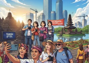 Juli 2025, 1,48 Juta Wisman Sambangi Indonesia, Malaysia Masih Teratas