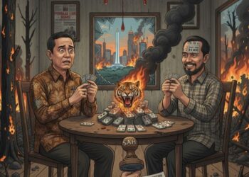 Heboh! Menteri Kehutanan Kepergok Main Domino Bareng Sosok yang Disebut Pembalak Liar