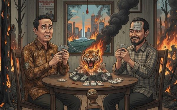 Heboh! Menteri Kehutanan Kepergok Main Domino Bareng Sosok yang Disebut Pembalak Liar