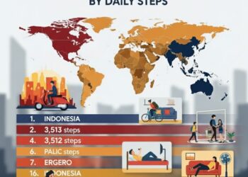 10 Negara Paling Malas di Dunia: Indonesia Nomor 1, Disusul Arab Saudi dan Malaysia