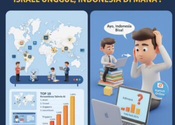 Israel Peringkat 1 Dunia Soal Talenta AI, AS dan China Tersingkir