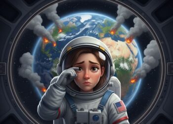 Astronaut Menangis Lihat Bumi dari Antariksa, Khawatir Dampak Pemanasan Global