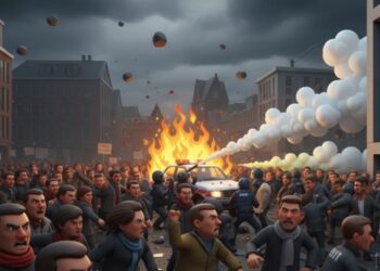 Chaos di Belanda! Demo Besar Pecah, Polisi Lepaskan Gas Air Mata